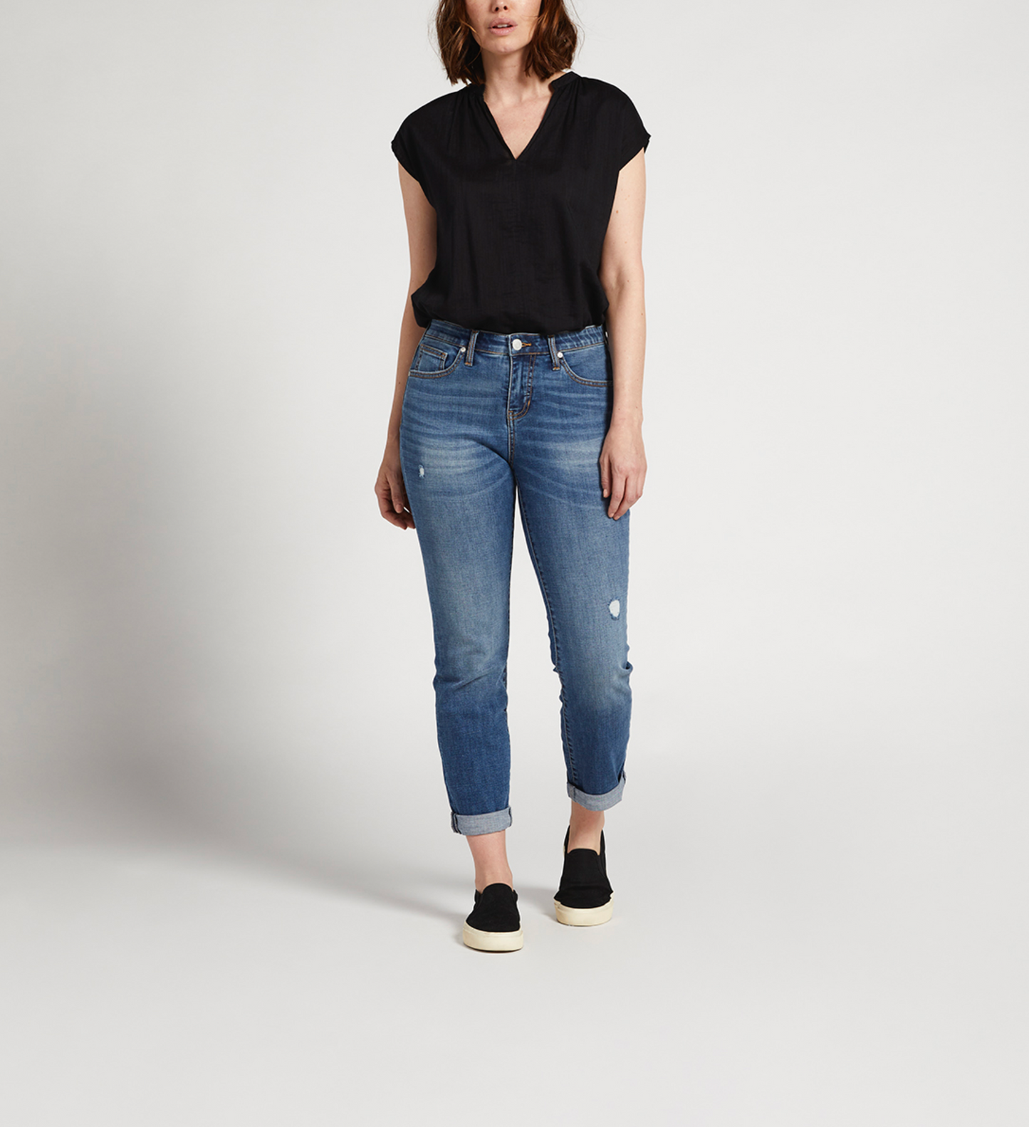 Carter Mid Rise Girlfriend Pants