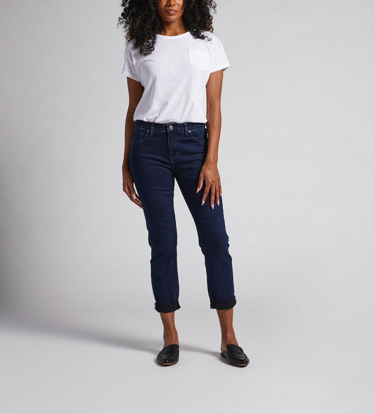 Carter Mid Rise Girlfriend Pants