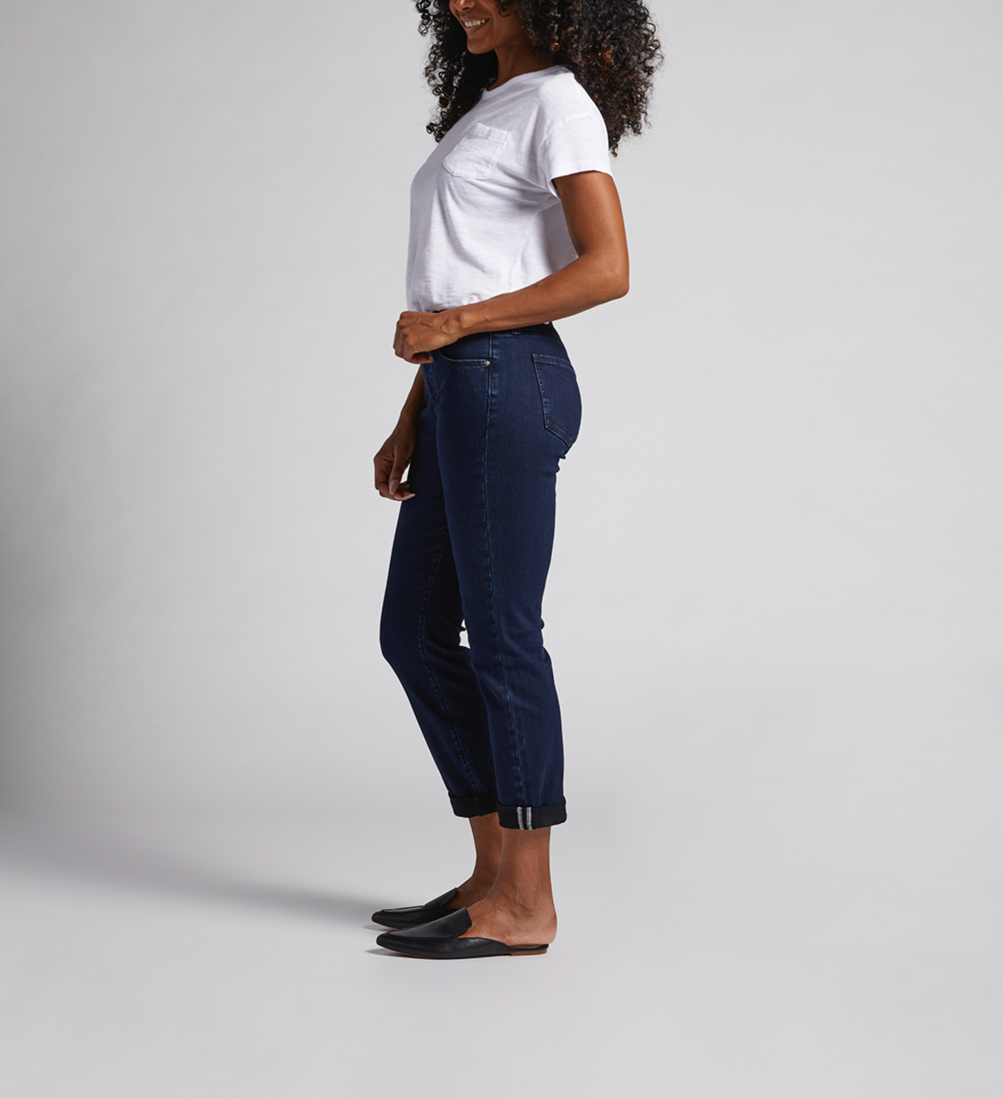Carter Mid Rise Girlfriend Pants