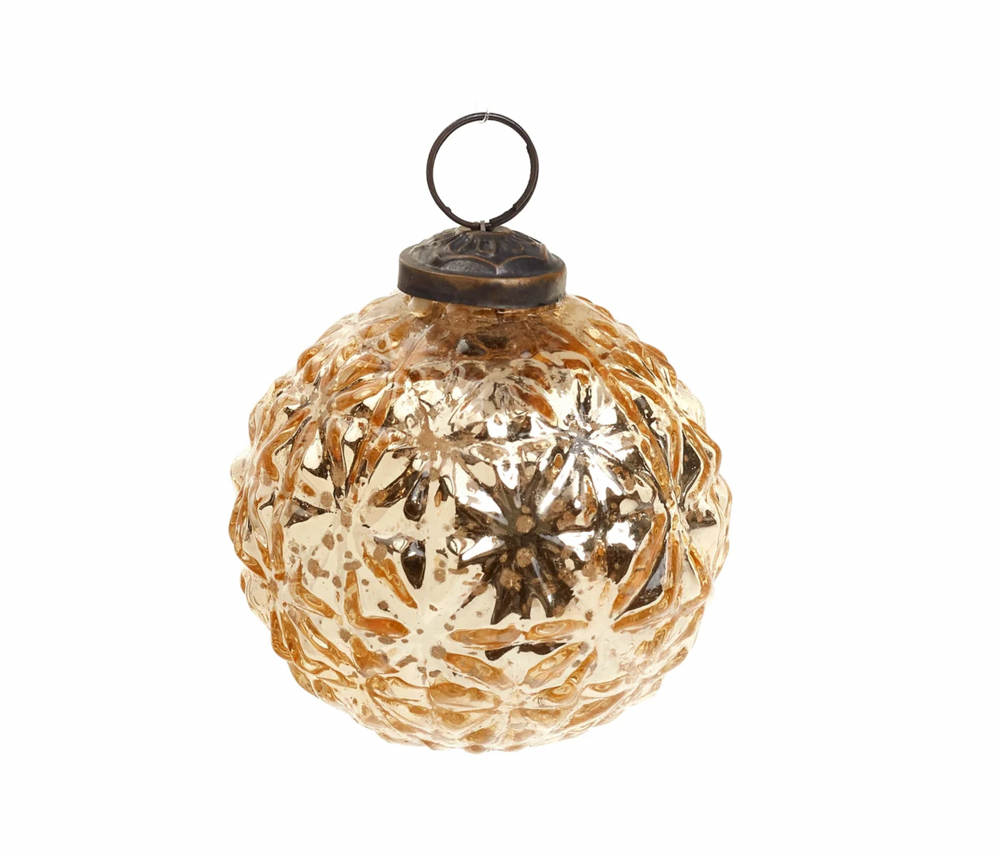 Gold 3D Floral Ornament