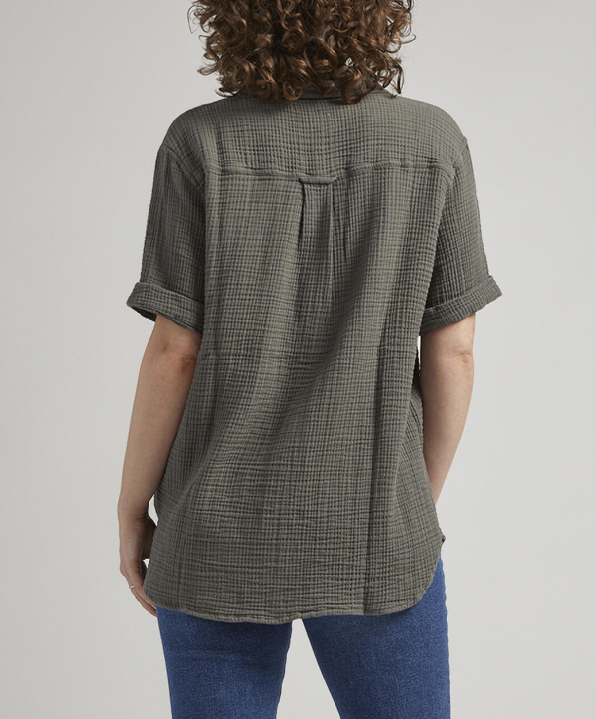 Textured Short Sleeve Shirt