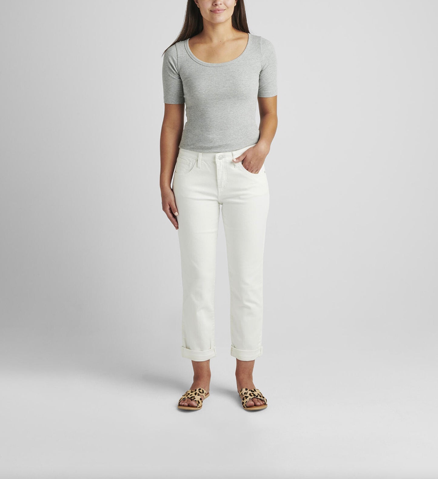 Carter Mid Rise Girlfriend Pants