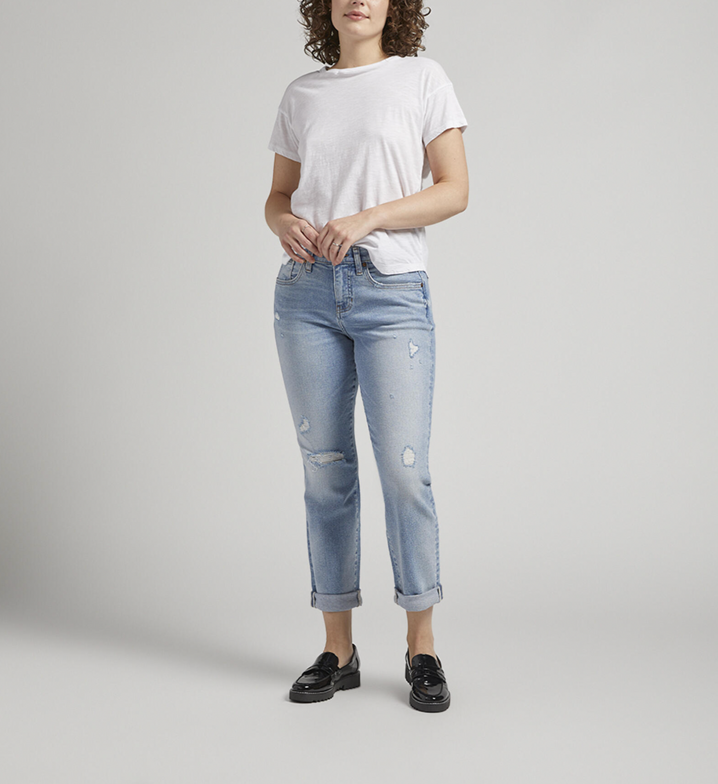Carter Mid Rise Girlfriend Pants