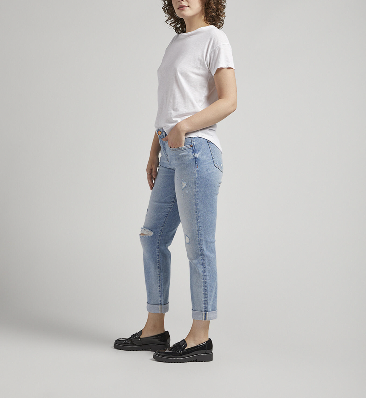 Carter Mid Rise Girlfriend Pants