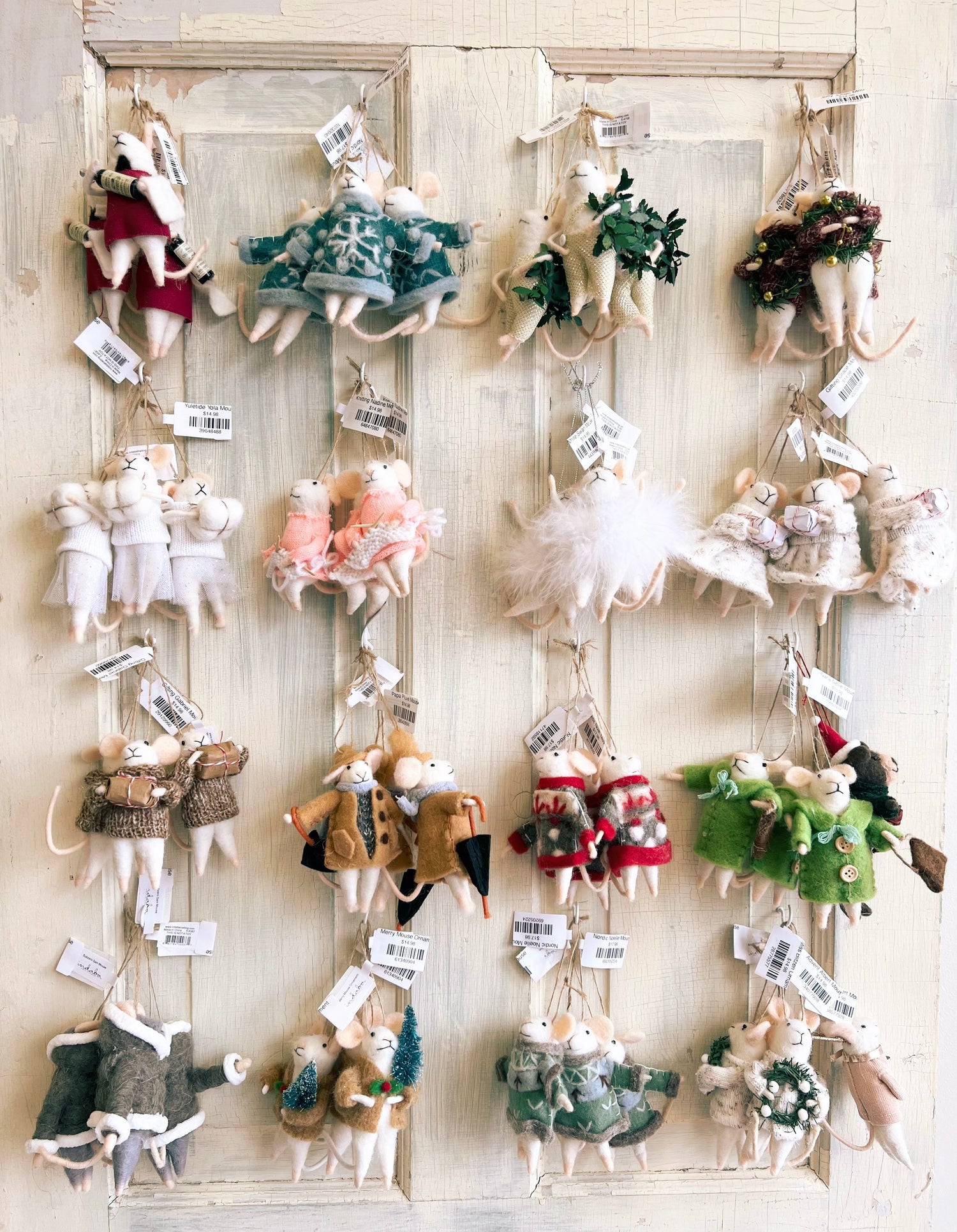 Felted Wool Ornaments