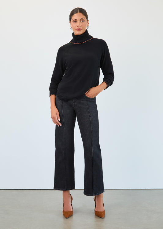 Long Sleeve Cowl Neck Sweater