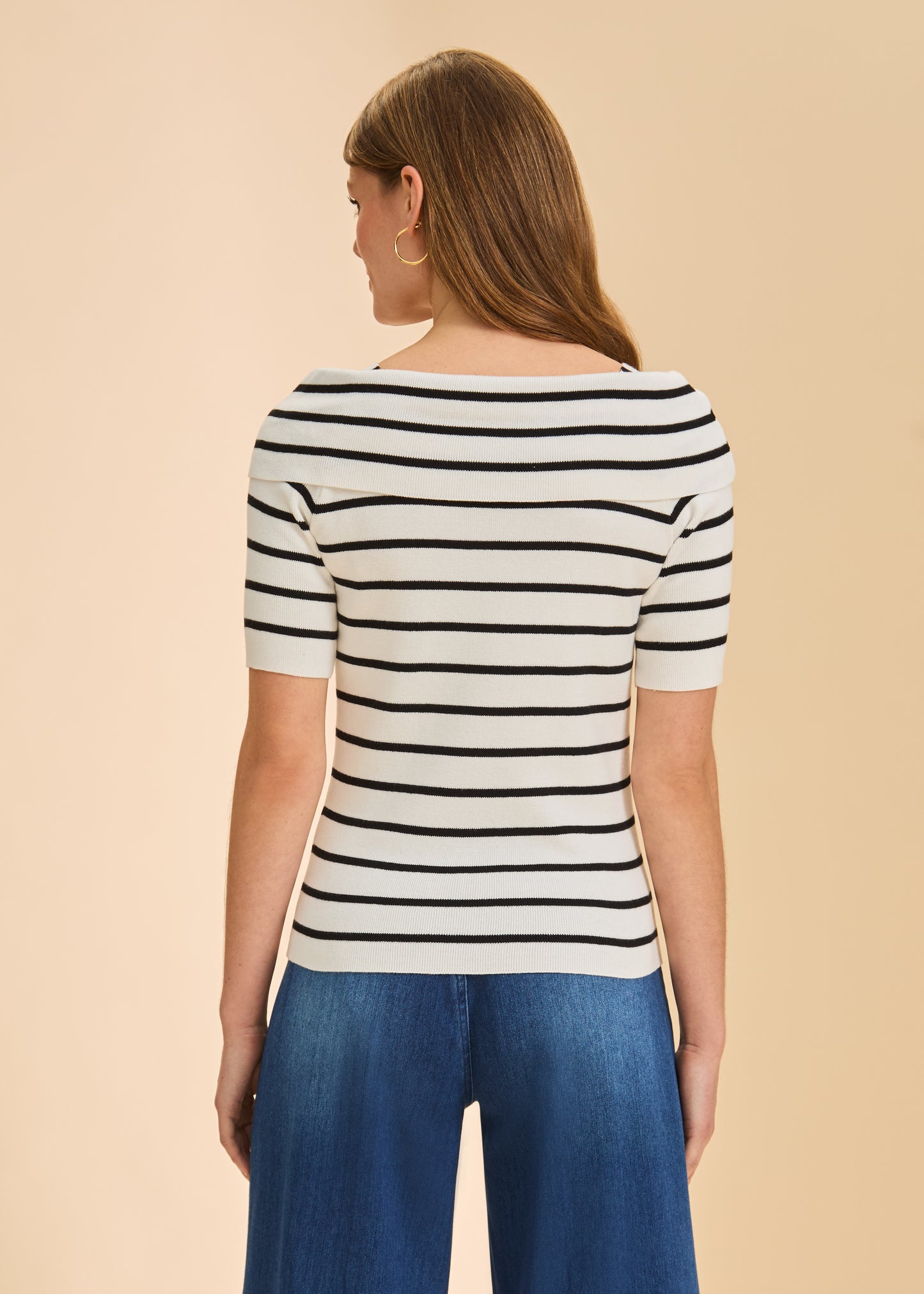 Boatneck Stripe Sweater