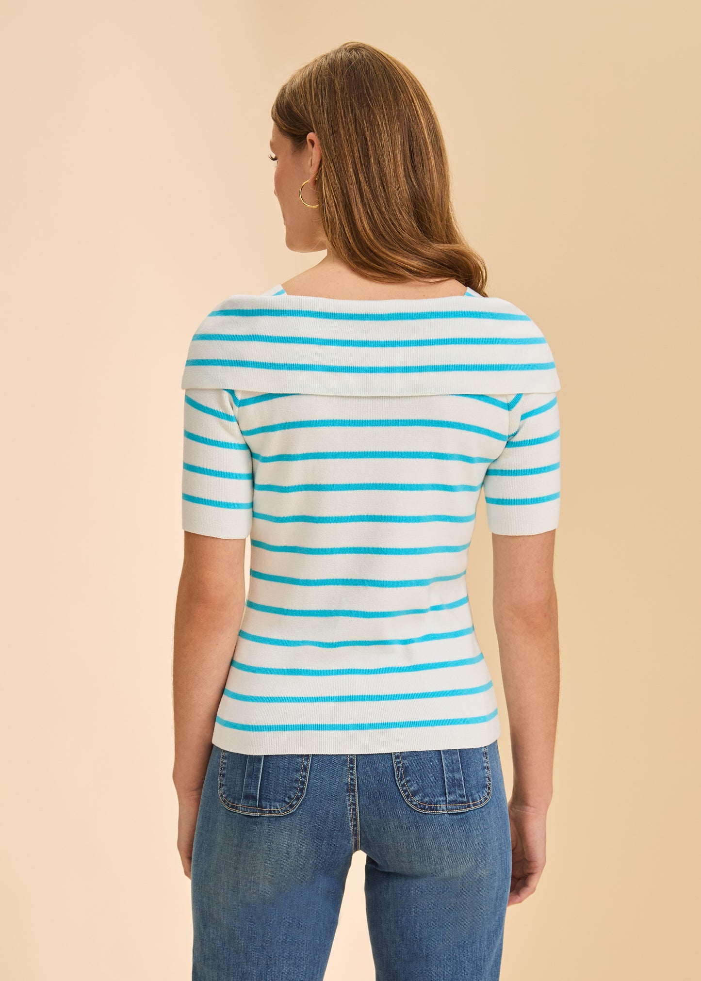 Boatneck Stripe Sweater
