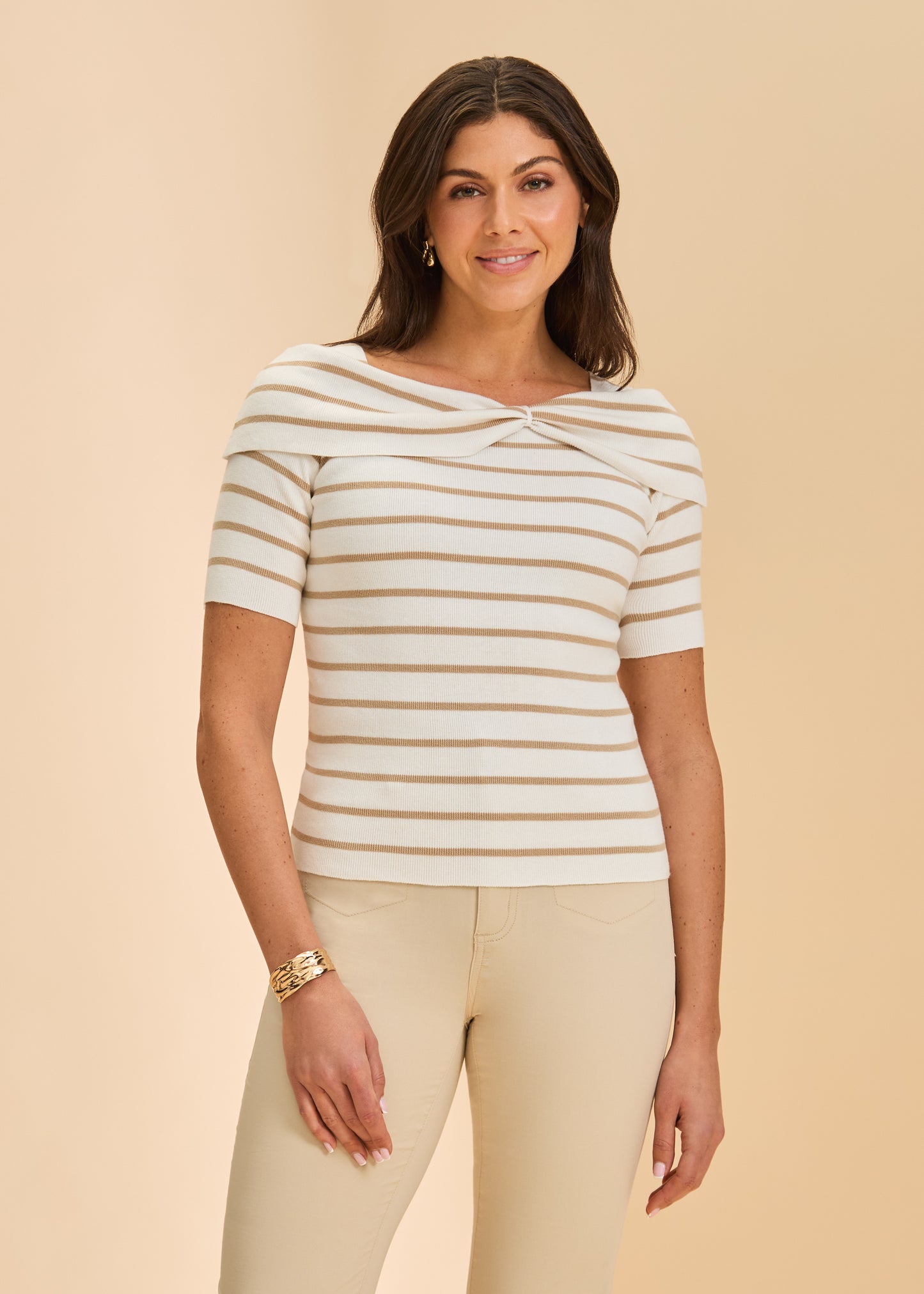 Boatneck Stripe Sweater