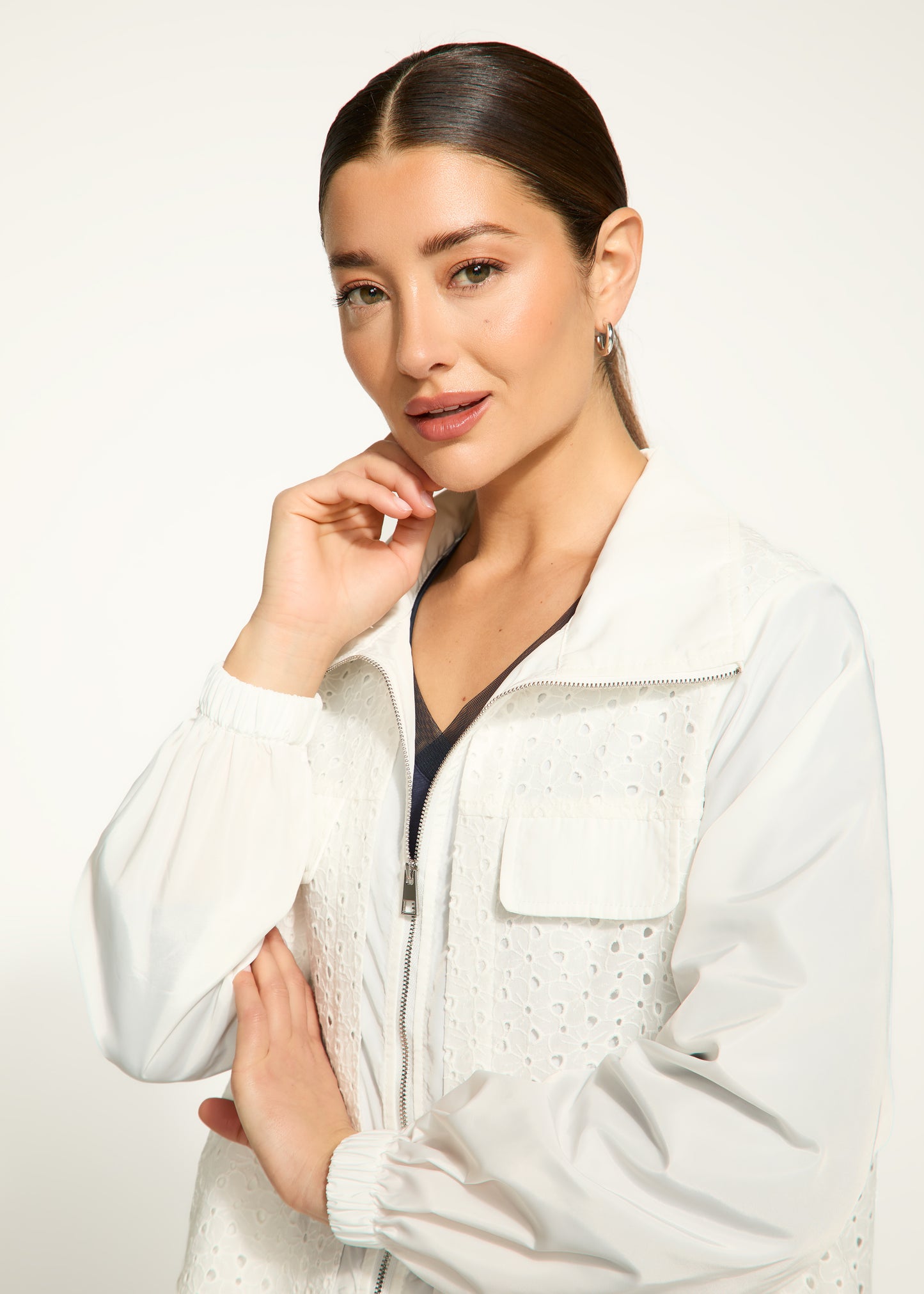 Eyelet Lace Jacket
