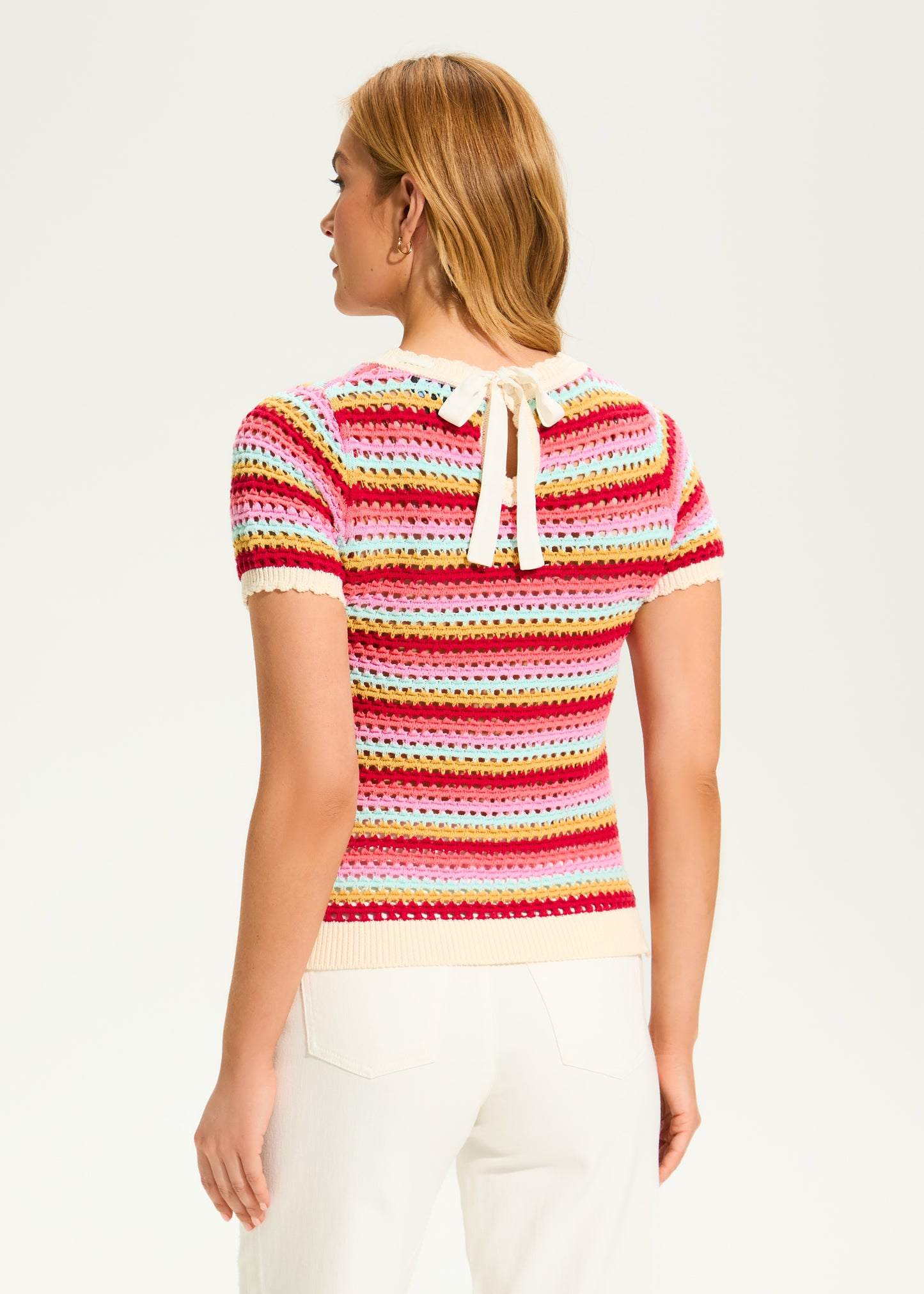 Crochet Knit Top