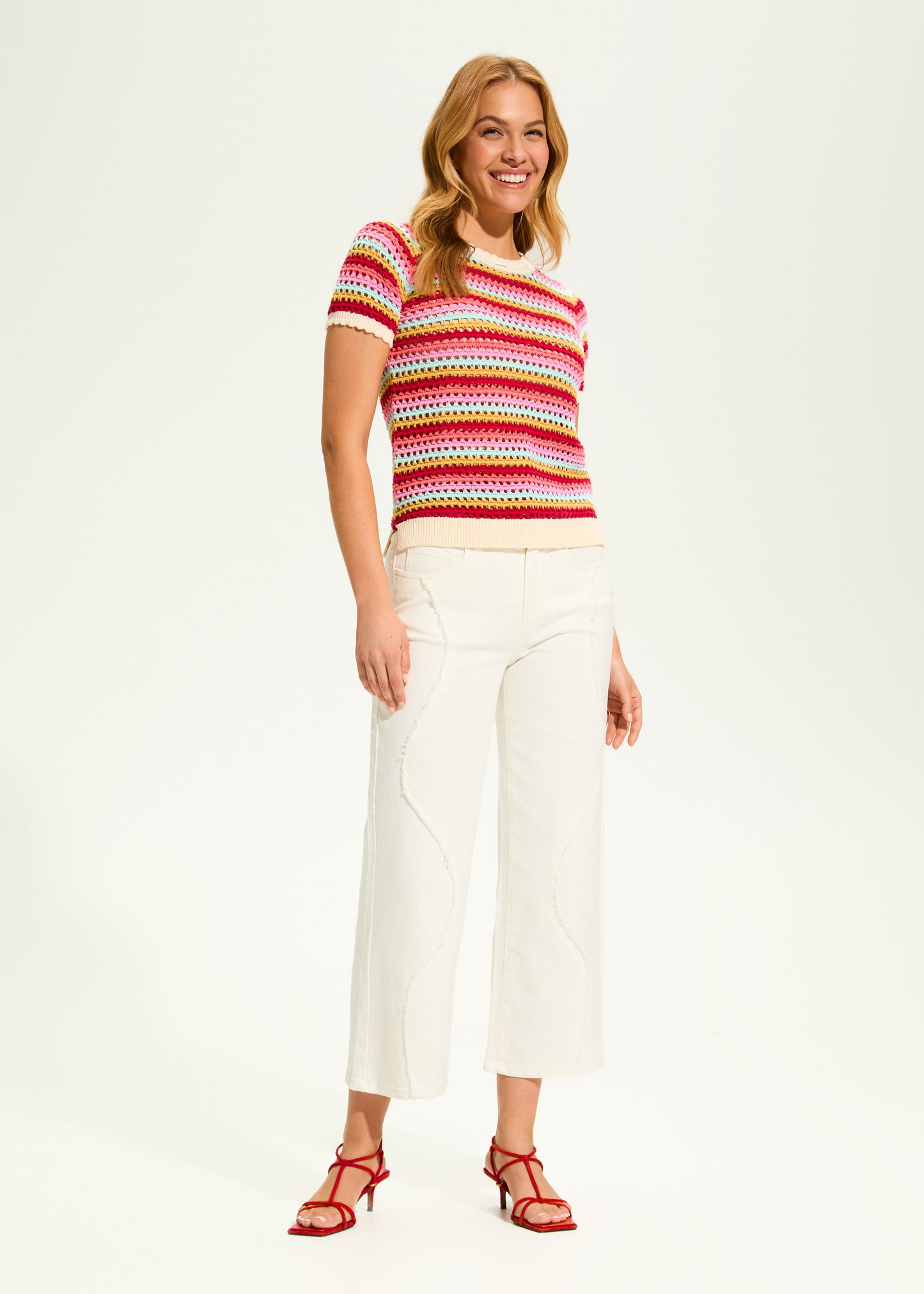 Crochet Knit Top