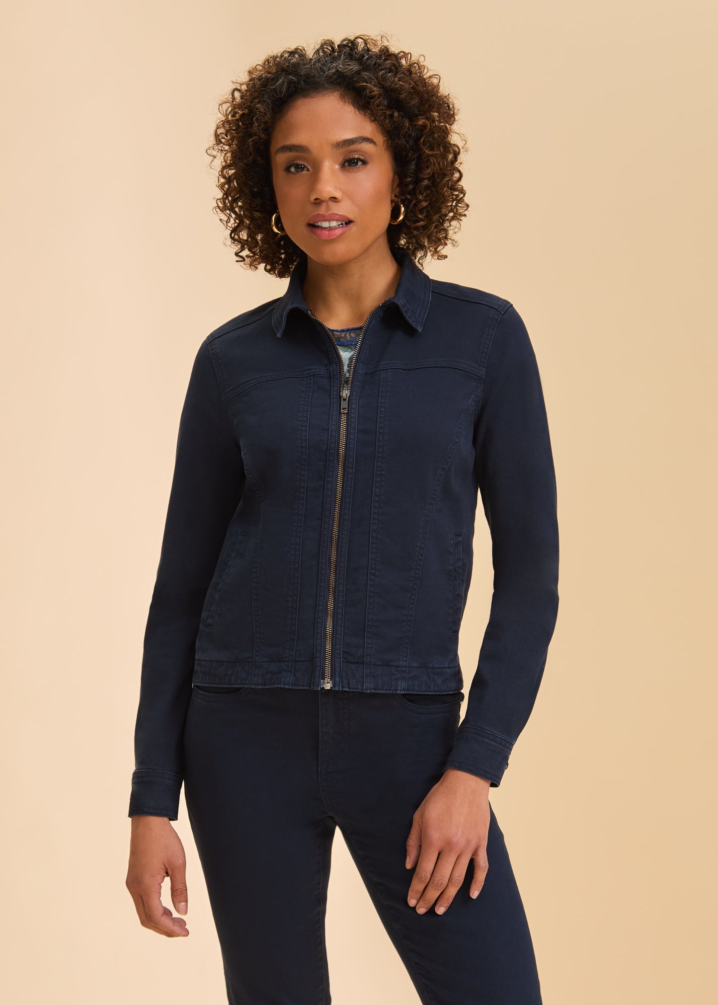 Zip Front Jacket