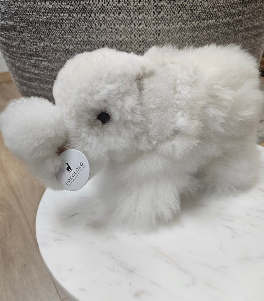 Alpaca Fur Standing Elephant