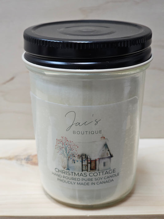 Christmas Cottage Candle