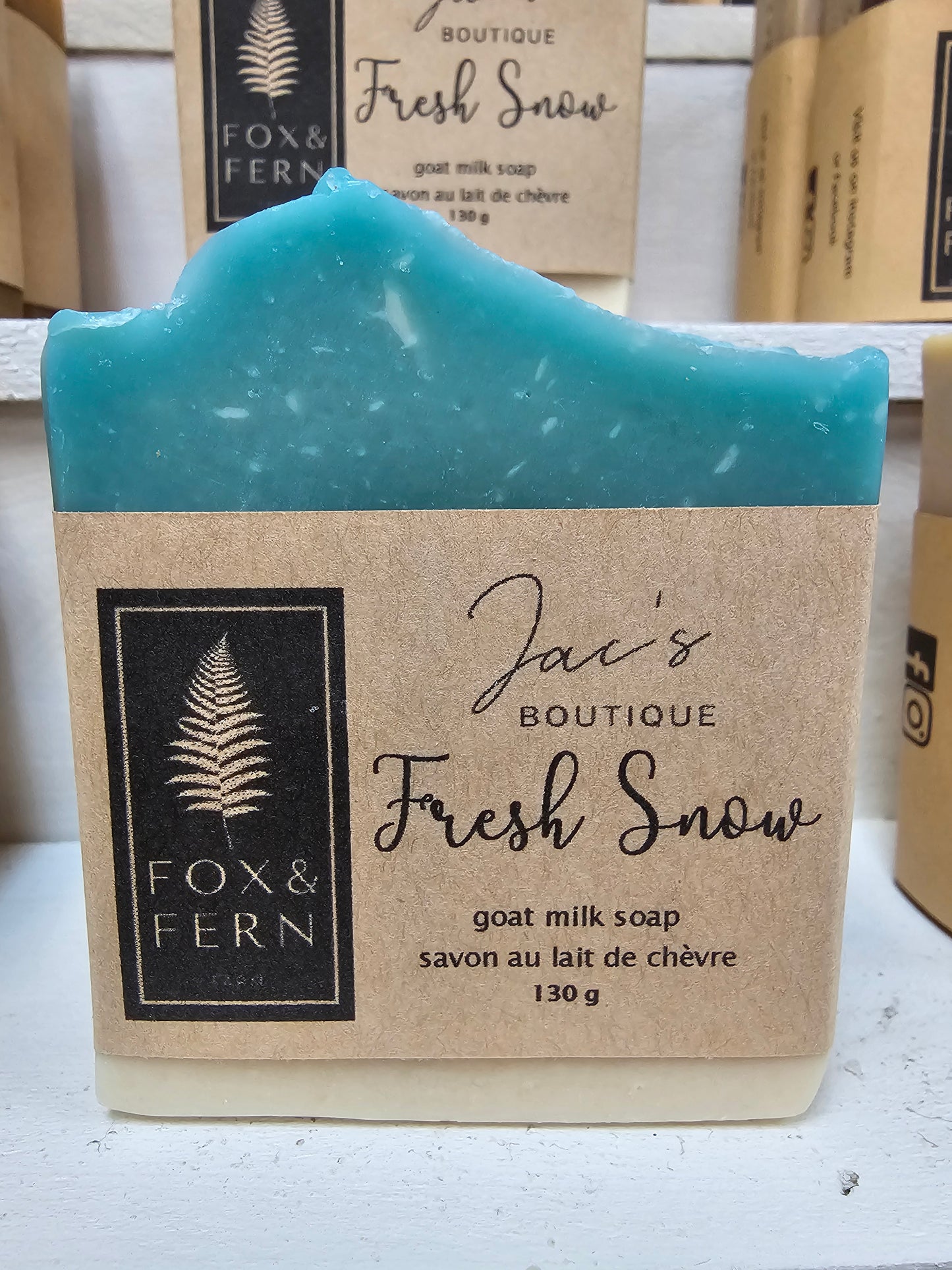 Fresh Snow Soap - F & F x Jac's Collaboration