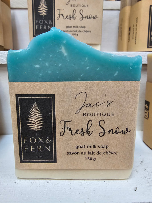 Fresh Snow Soap - F & F x Jac's Collaboration