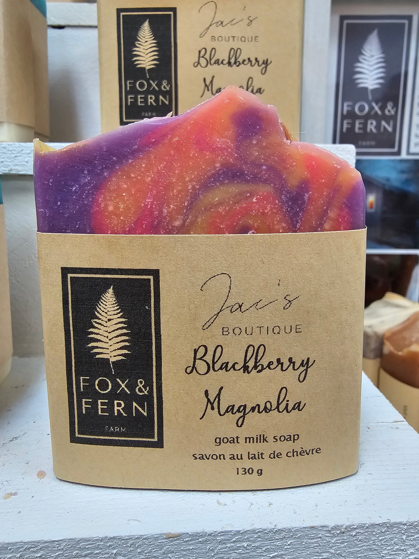 Blackberry Magnolia Soap - F & F x Jac's Collaboration