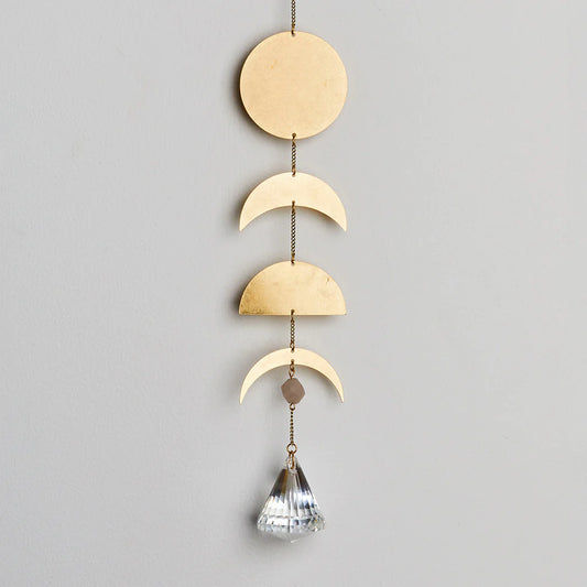 Suncatcher - Moon Phase/Moonstone