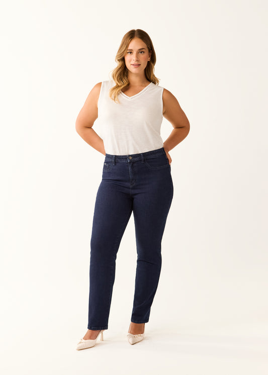 Beyond Denim Straight Leg Jean