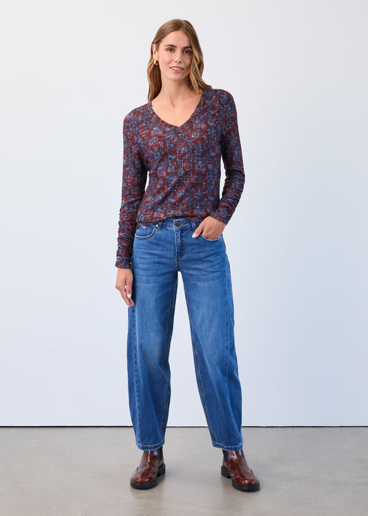 Girlfriend Barrel Ankle Pant