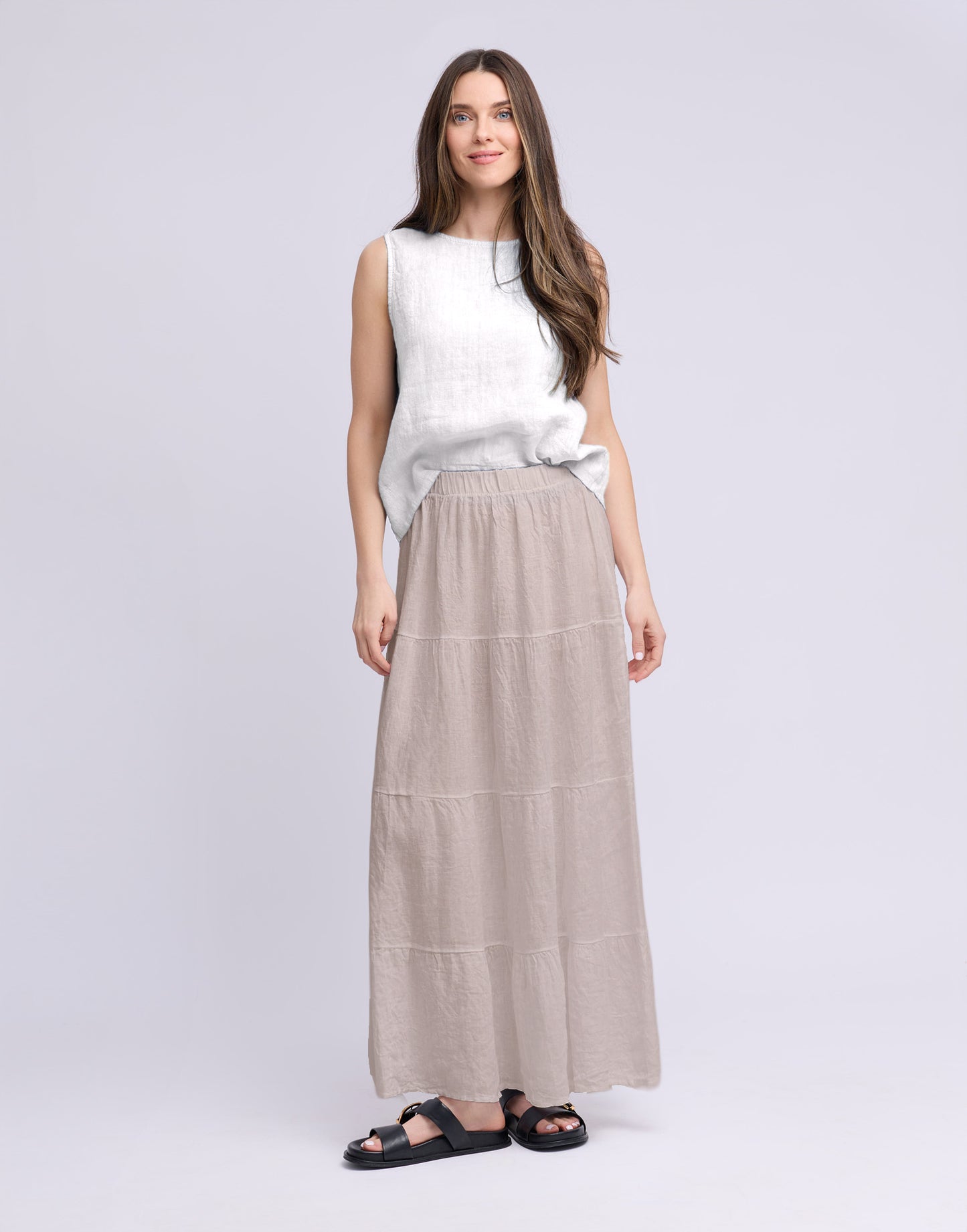 Lucia Linen Skirt