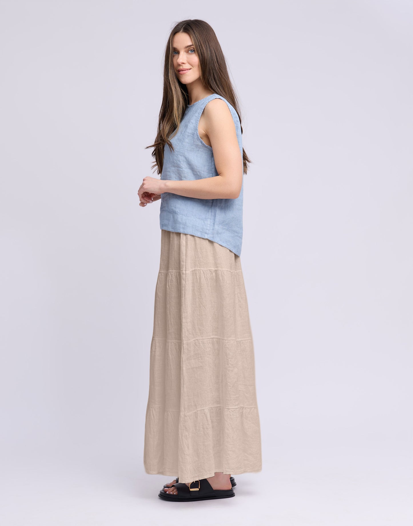Lucia Linen Skirt