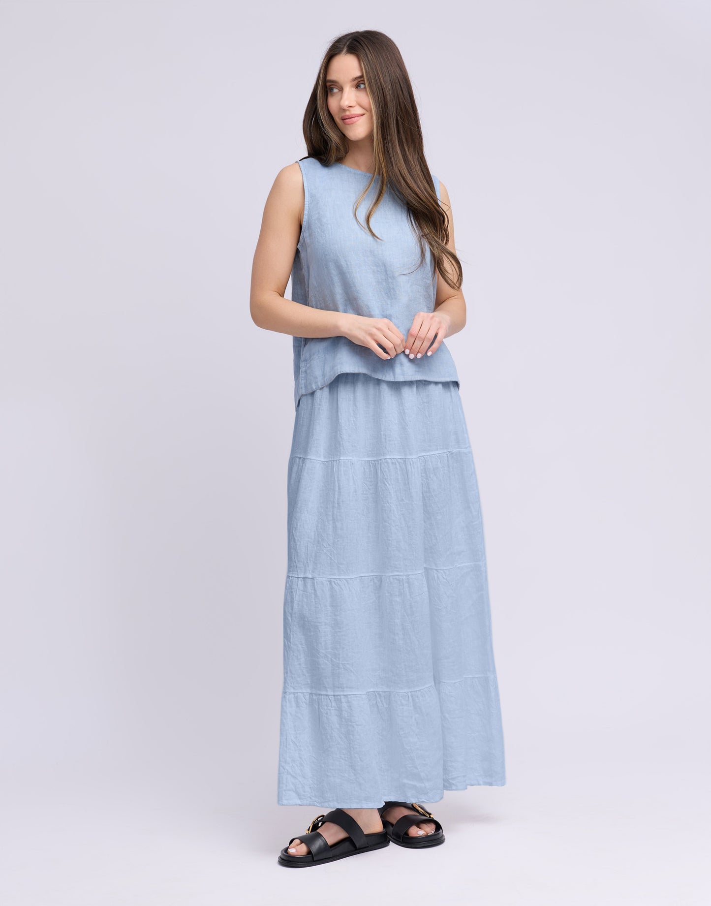 Lucia Linen Skirt