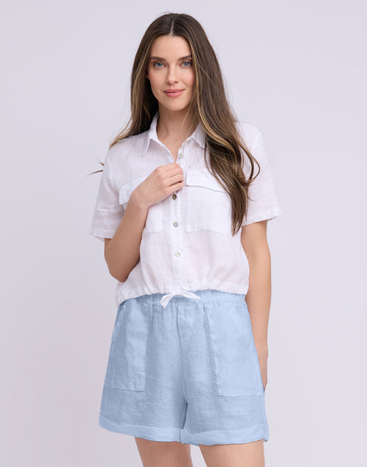 Gabriella Linen Shorts