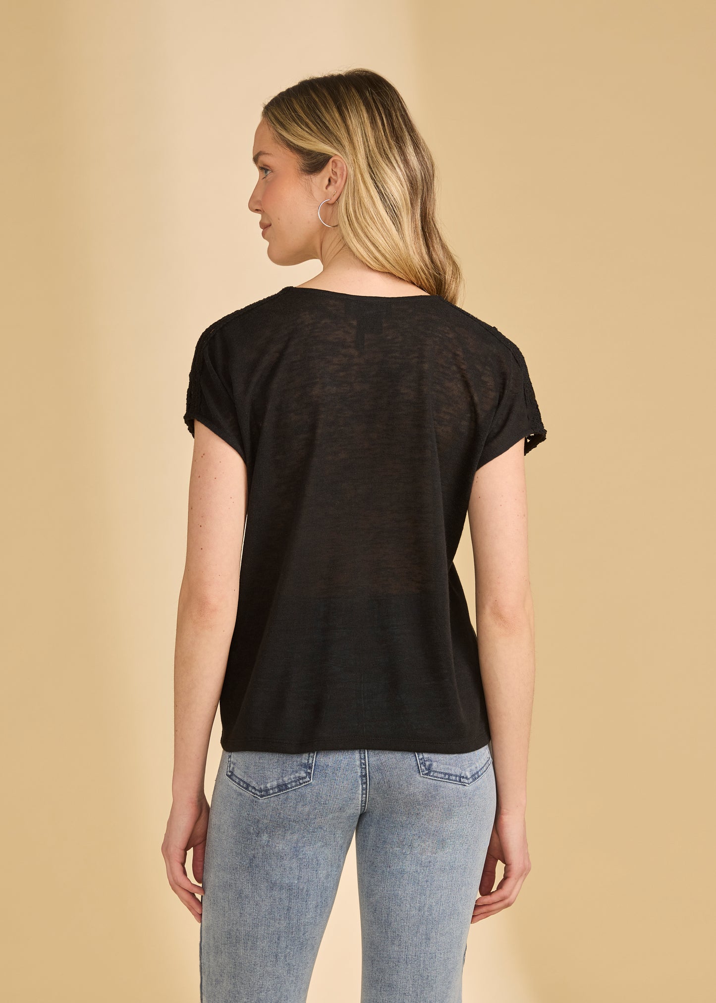 Dolman Sleeve Crochet Top