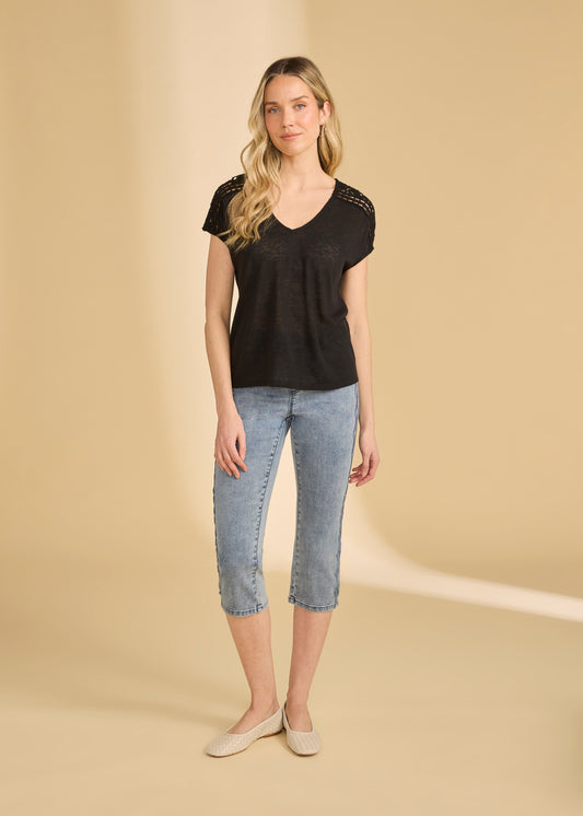 Dolman Sleeve Crochet Top