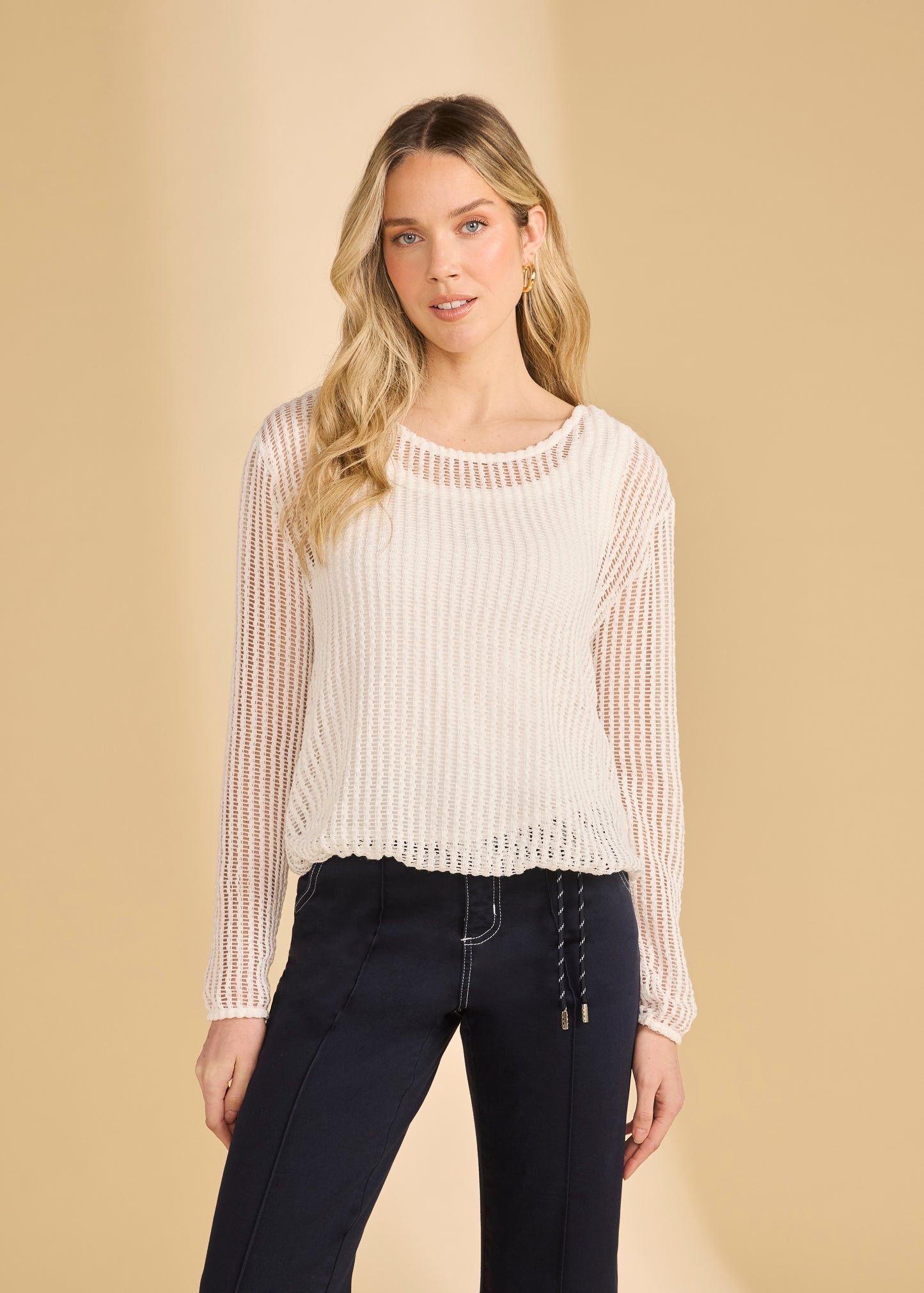 Long Sleeve Bubble Top