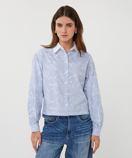 Stripes and Bows Blouse