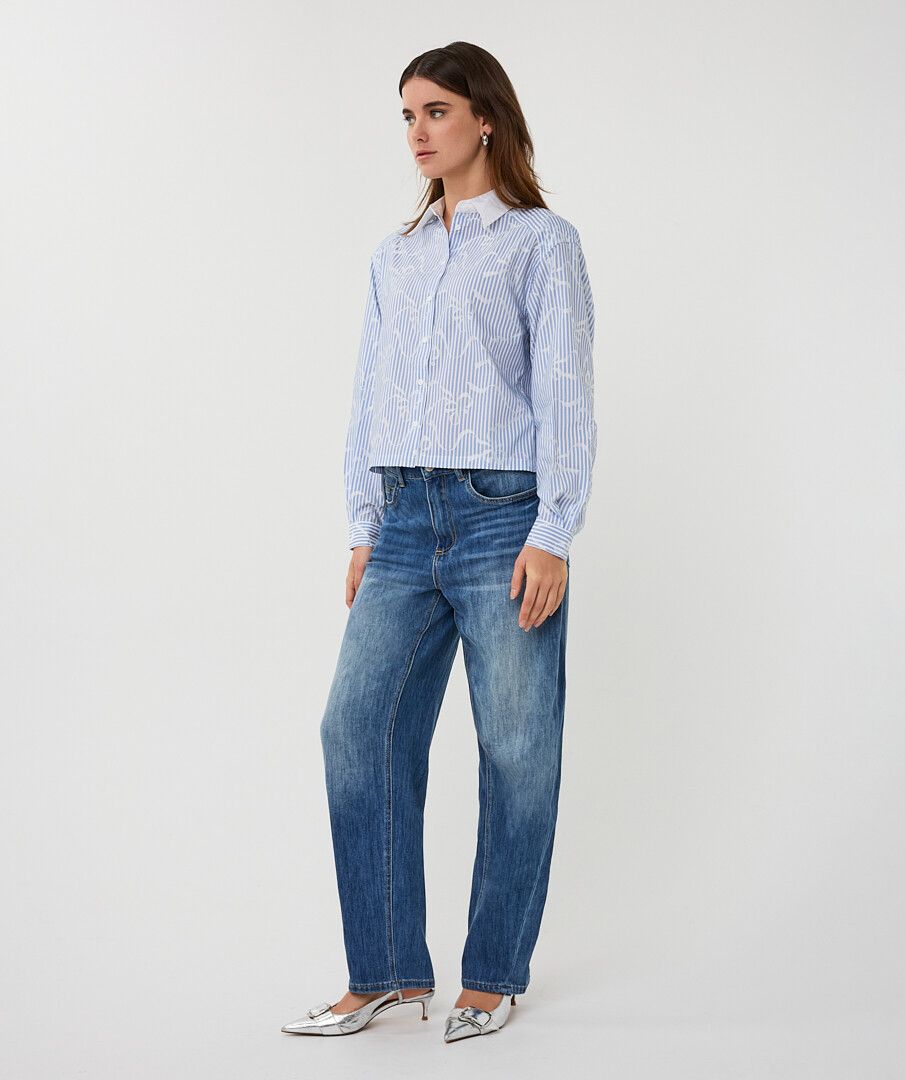 Stripes and Bows Blouse
