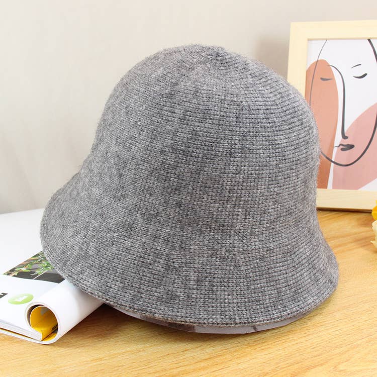 Cotton Round Top Bucket Hat