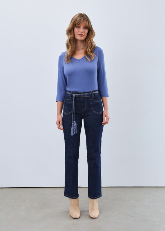 Christina Straight Ankle Pant