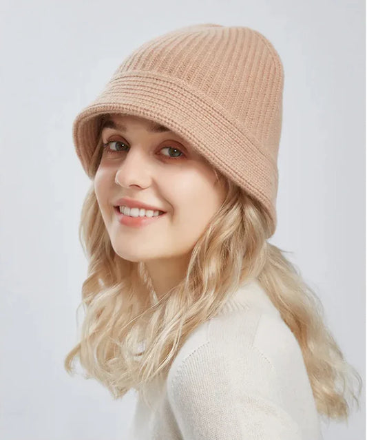 Knitted Wool Bucket Hat
