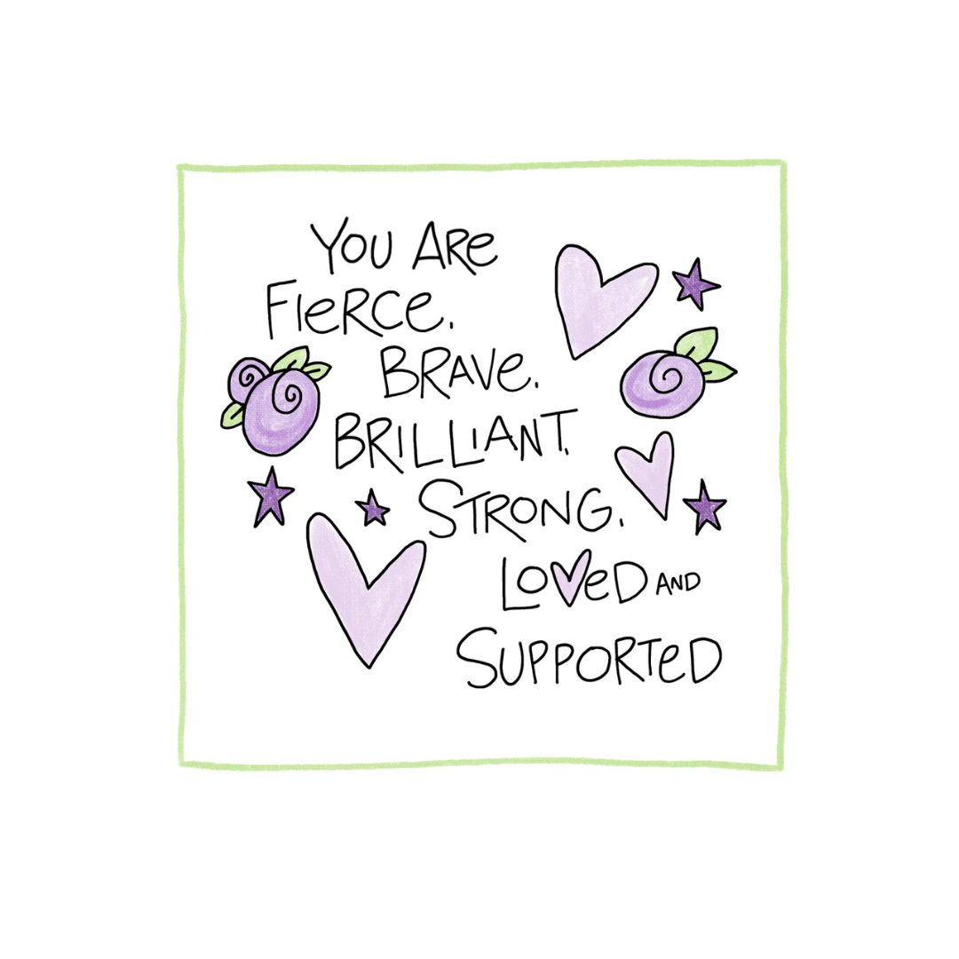 Supported - Greeting Card