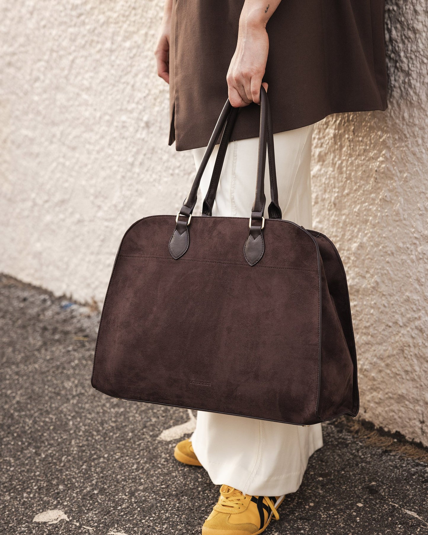 Blaire Suede Tote Bag