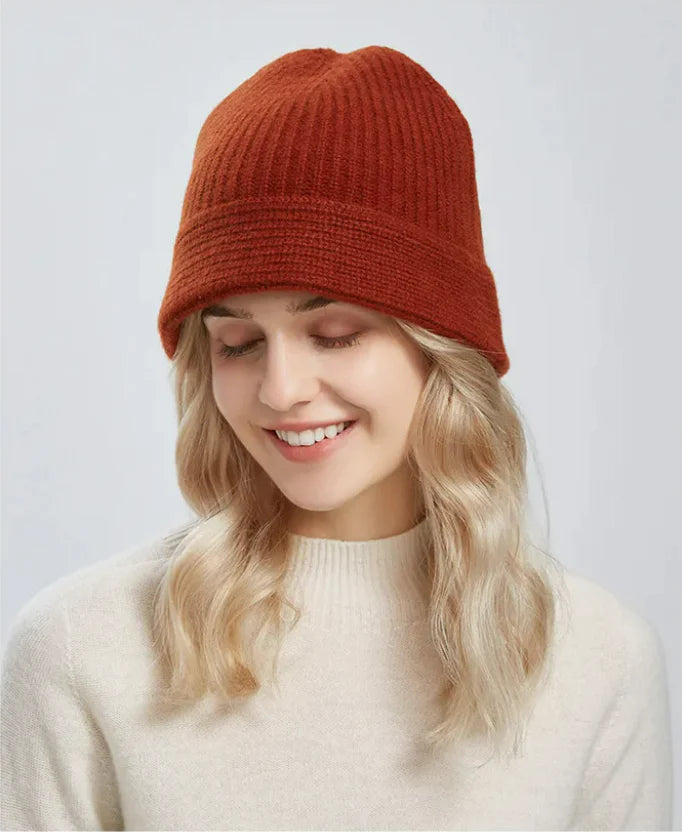 Knitted Wool Bucket Hat