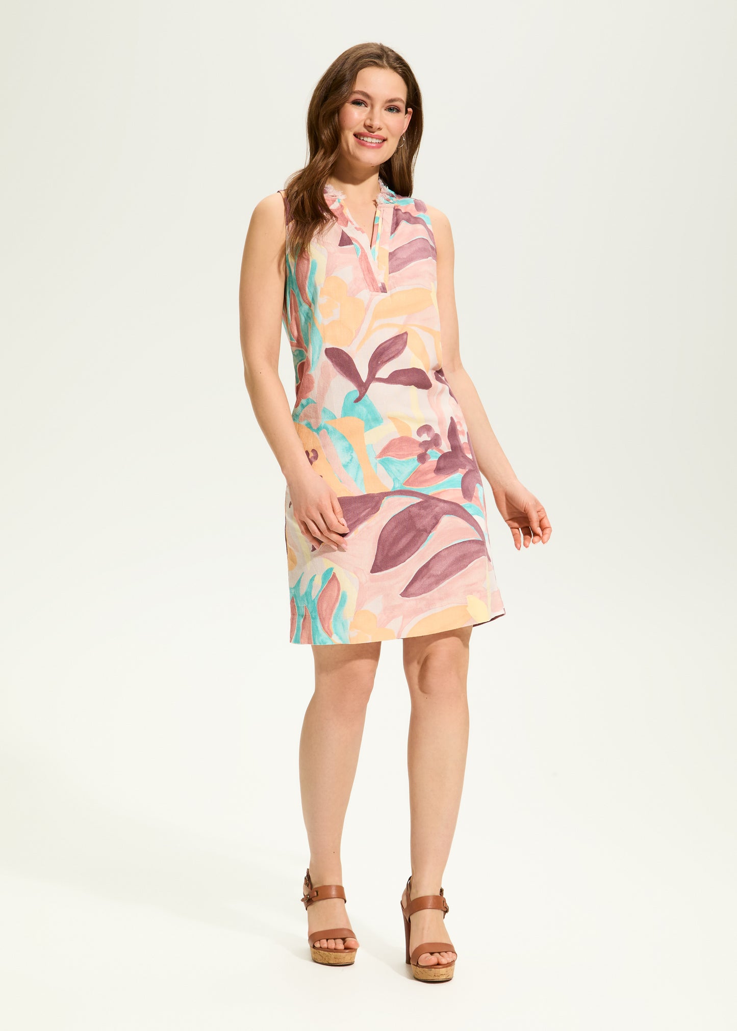 Linen Shift Dress