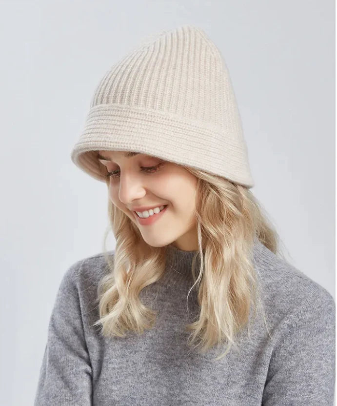 Knitted Wool Bucket Hat