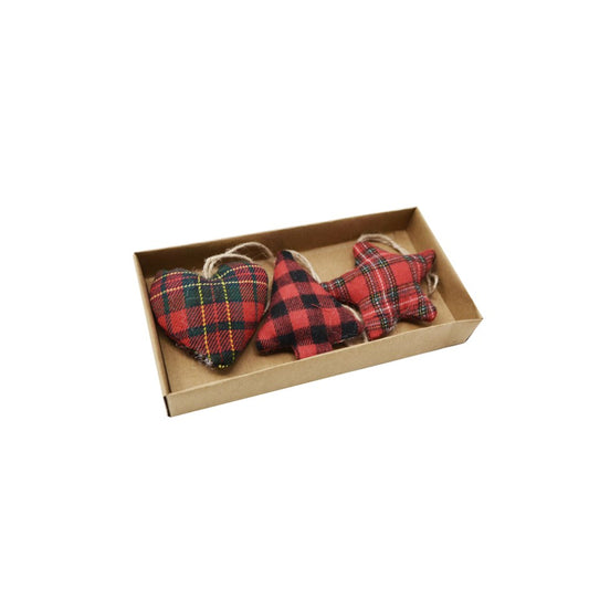 Lumberjack Ornament Set