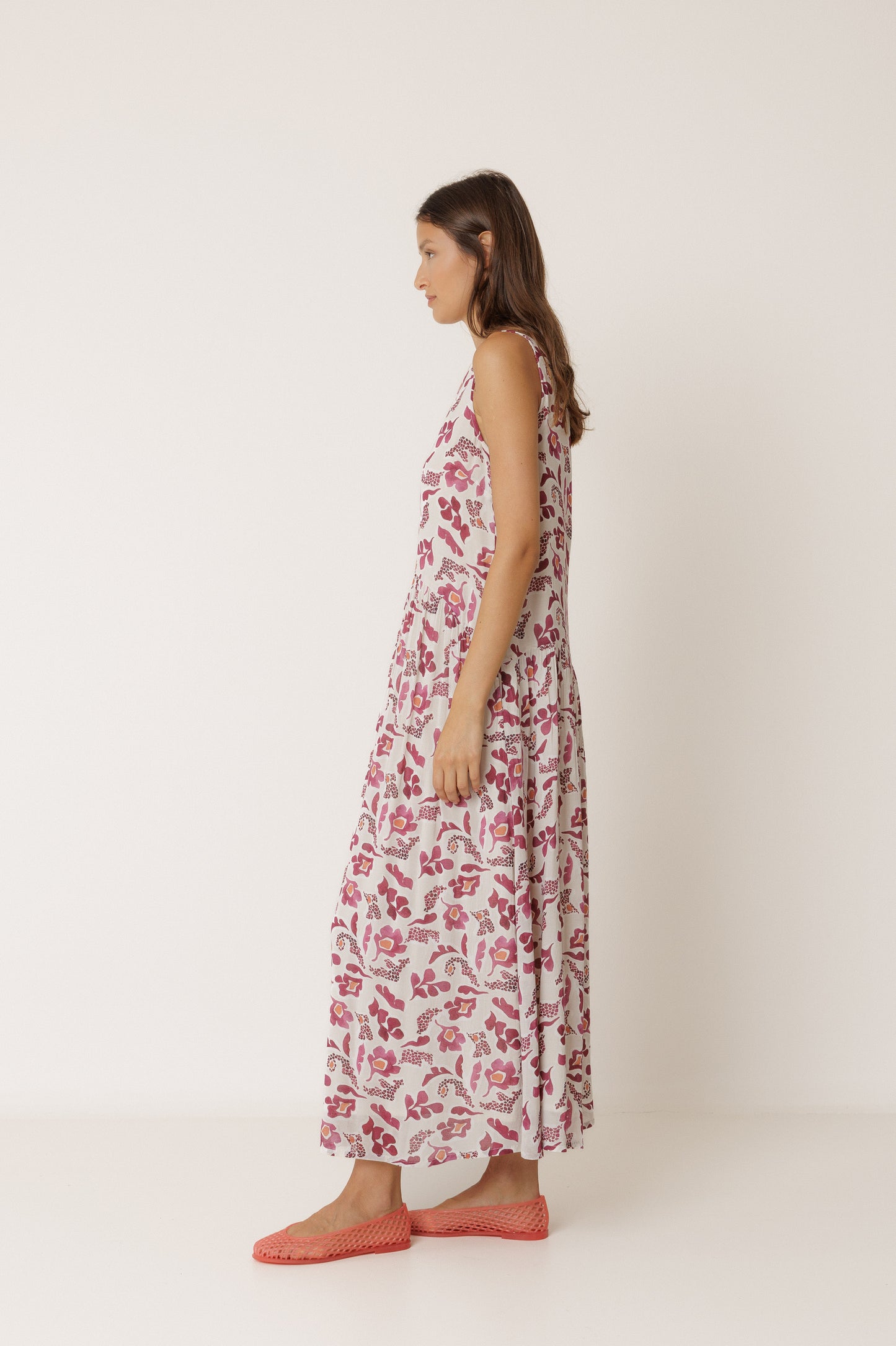 Maxi Flower Dress