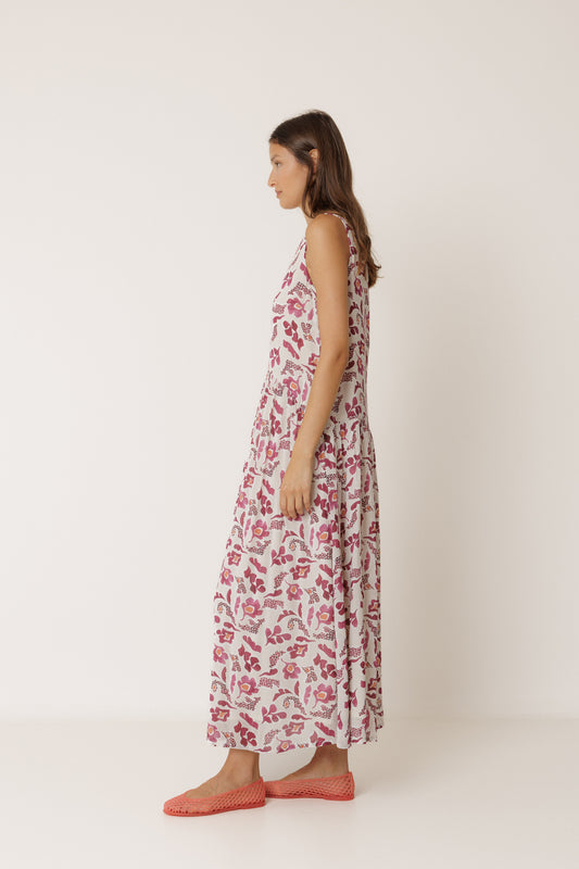 Maxi Flower Dress