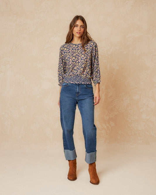 Crepe Cotton Blouse