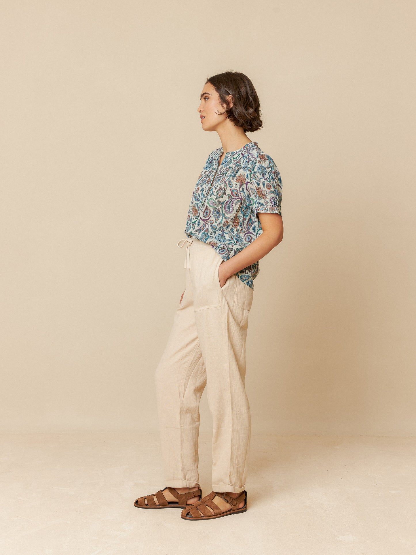Romantic Paisley Shirt