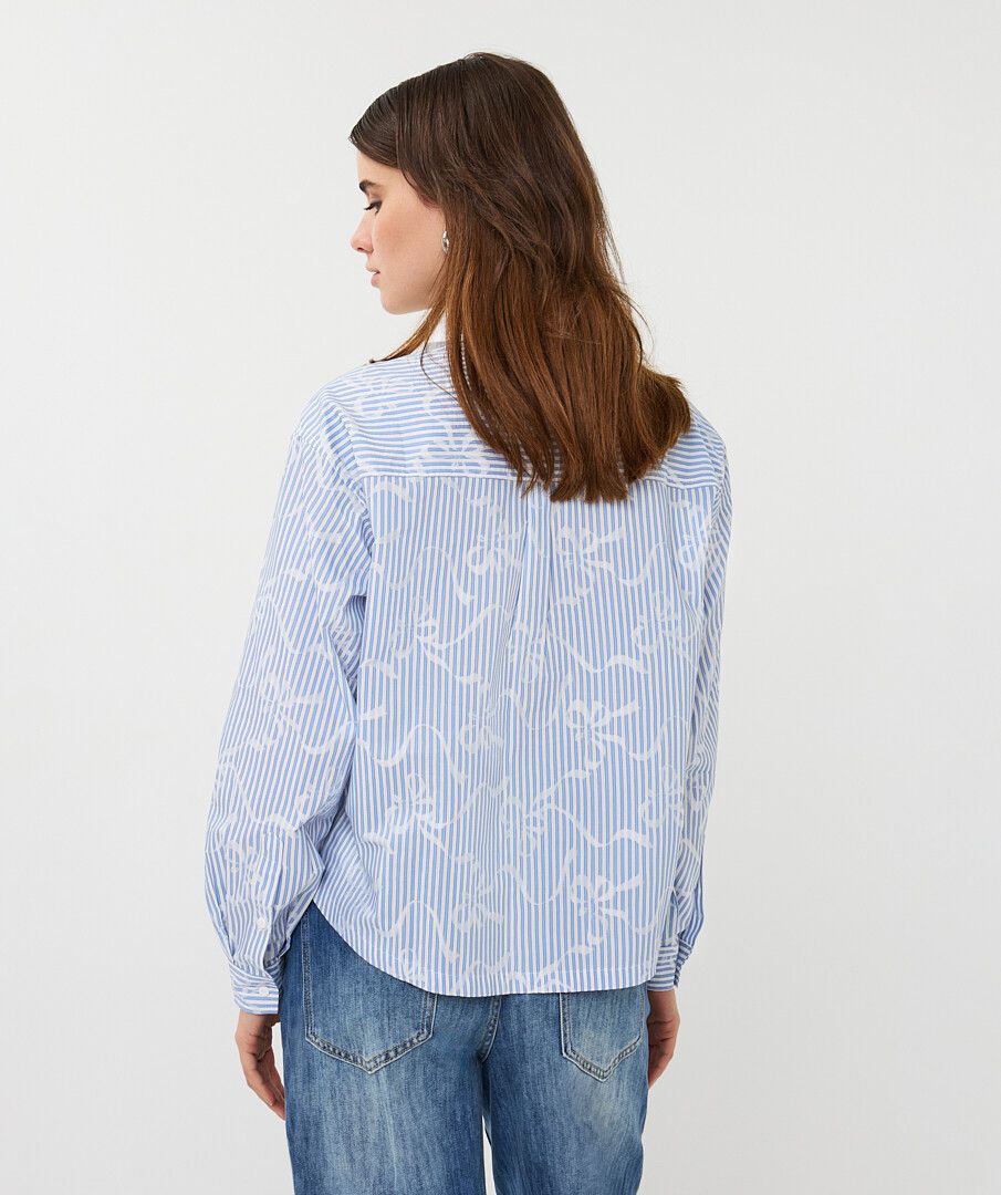 Stripes and Bows Blouse