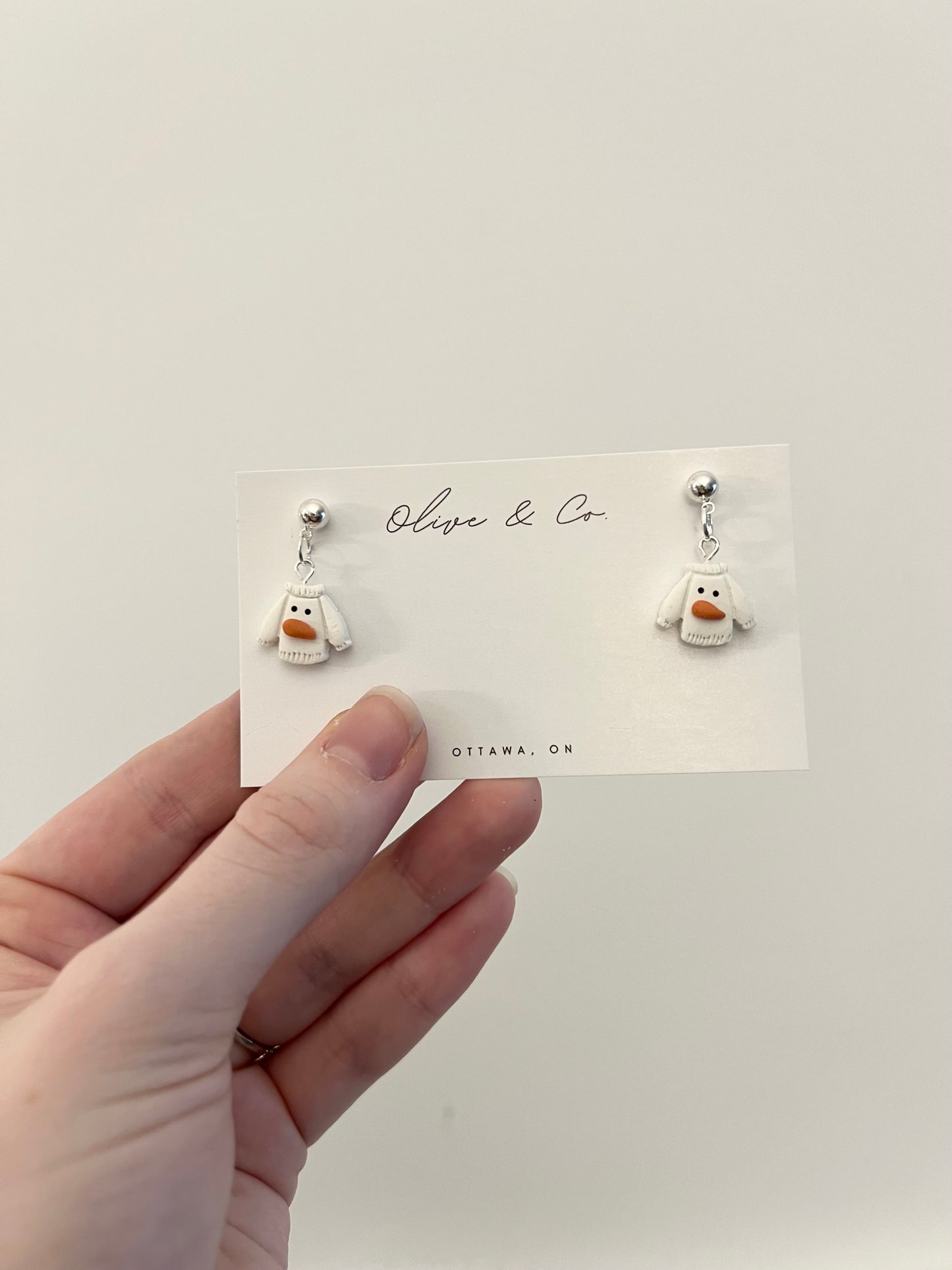 Holiday Clay Earrings