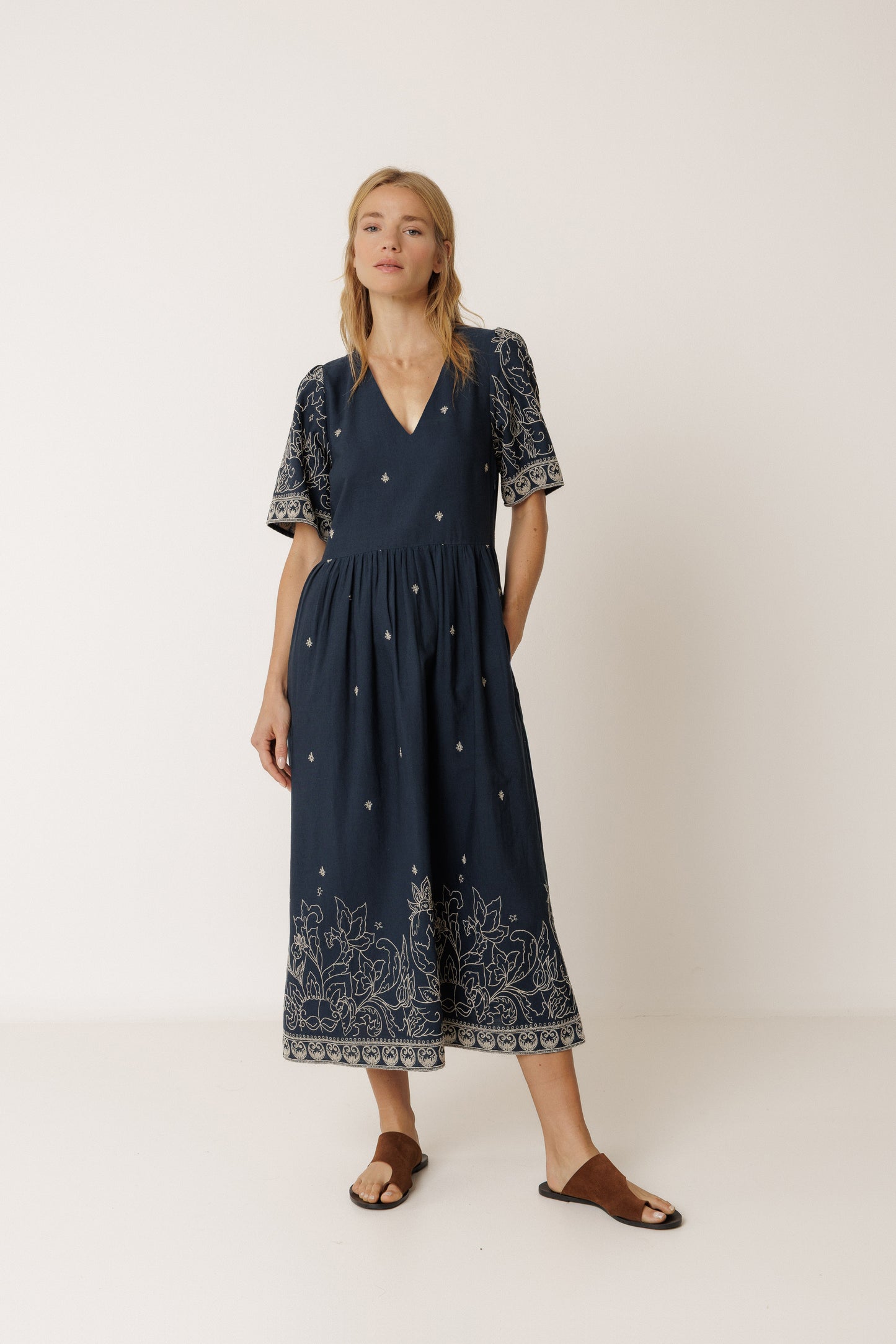 Embroidered Dress